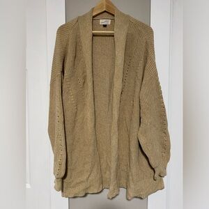 Universal Thread Tan Women's Cardigan